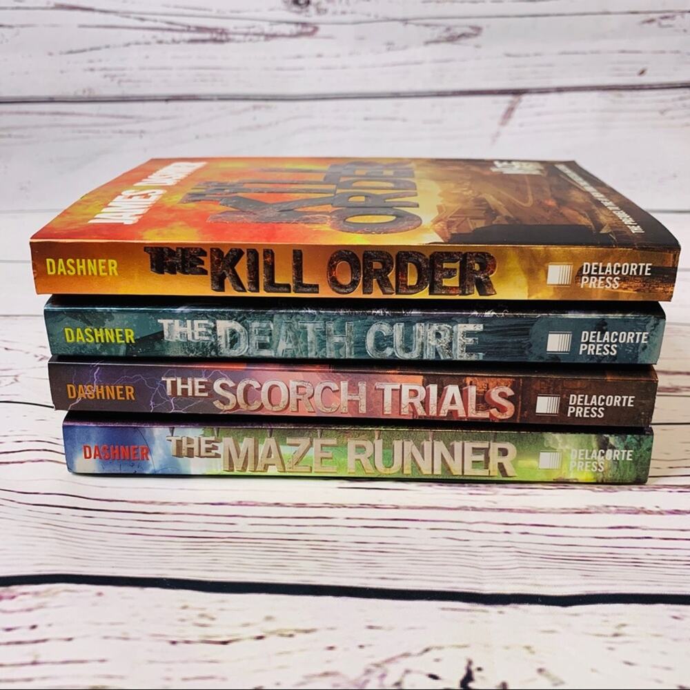 The Maze Runner Series 1-4 James Dashner
